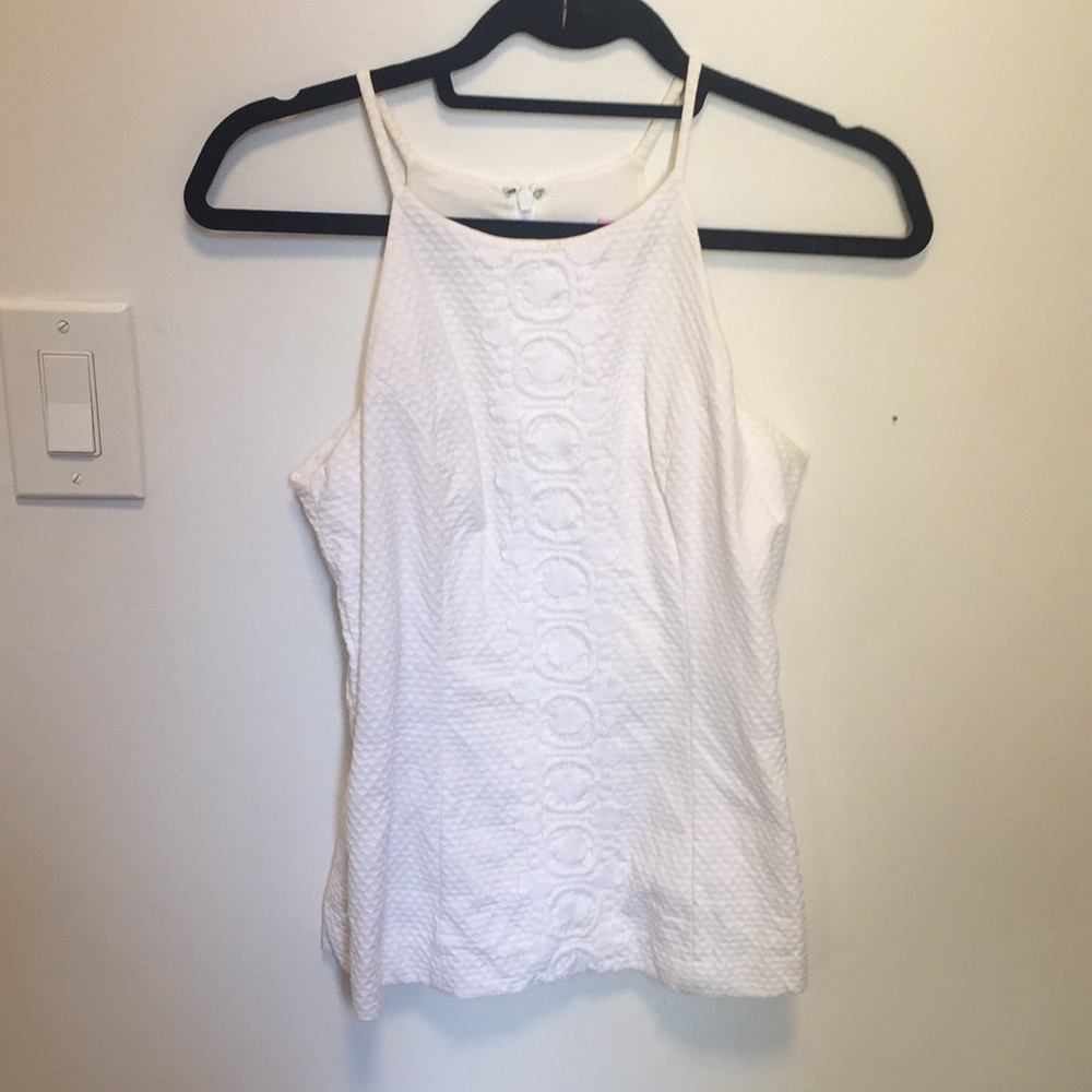 Lilly Pulitzer Annabel Top White